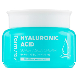 хороша модель Зволожуючий крем для обличчя FarmStay Hyaluronic Acid Super Aqua Cream 100 мл (8809715720713)