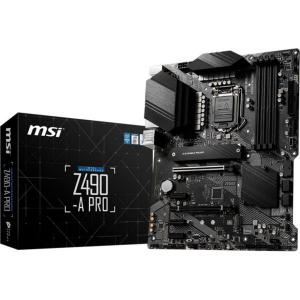 Материнская плата MSI Z490-A PRO s1200 ATX (Z490-A PRO) Over-Stock