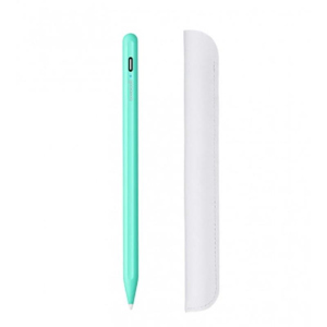 Стілус Goojodoq для планшета Apple iPad 2018-2021 9 Gen Magnetic USB-C 1.2mm Turquoise краща модель в Рівному