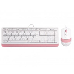 Комплект A4Tech F1010 Pink краща модель в Рівному