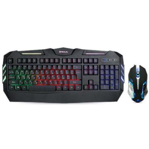 Комплект REAL-EL Gaming 9500 Kit Backlit, black надежный