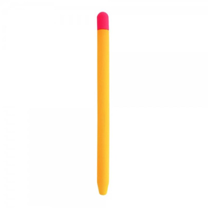 Чохол Goojodoq Matt 2 Golor TPU для стілуса Apple Pencil 2 Yellow/Pink надійний