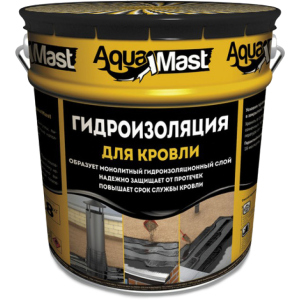 Мастика ТехноНИКОЛЬ AquaMast битумно-резиновая, 18 кг (IG7465053) ТОП в Ровно