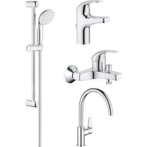 Набір змішувачів GROHE Start Curve 126748К (23805000+23768000+27598001+31554001) в Рівному