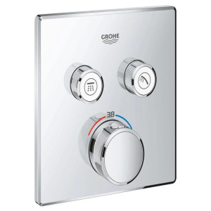 Смеситель для душа скрытого монтажа термостатический Grohe Grohtherm SmartControl 29124000