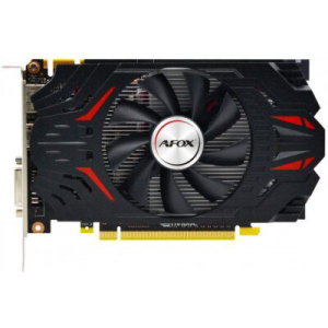 AFOX PCI-Ex GeForce GTX 750 2GB GDDR5 (128bit) (1020/5000) (DVI, VGA, HDMI) (AF750-2048D5H6-V3) ТОП в Рівному