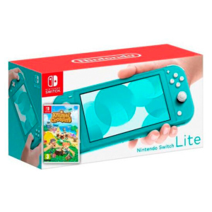 Портативна ігрова приставка Nintendo Switch Lite (Turquoise) + Гра Animal Crossing: New Horizons (російська версія) [60478] ТОП в Рівному