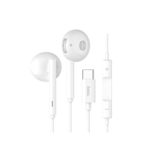 Навушники Hoco L10 Acoustic Type-C wired earphones with mic White рейтинг