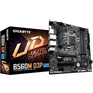 Материнська плата GIGABYTE B560M D3P (GA-B560M-D3P) лучшая модель в Ровно