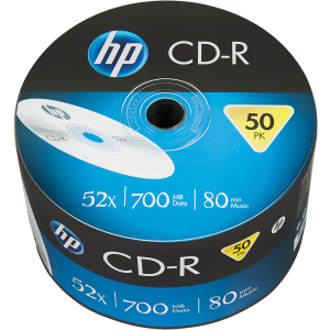 HP CD-R 700 MB 52x 50 шт (69300) ТОП в Ровно