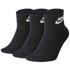 Набір шкарпеток Nike U Nk NSW Evry Essential Ankle 3Pr SK0110-010 S (34–38) 3 пари Чорний (193145890510) в Рівному