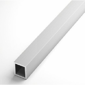 Труба алюмінієва квадратна Segreto анодована срібло 50х50х3 мм 1м (уп.,10шт) в Рівному