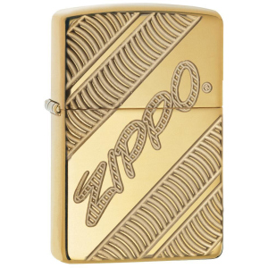 Запальничка Zippo 169 Zippo Coiled Armor Золотиста (Zippo 29625) в Рівному