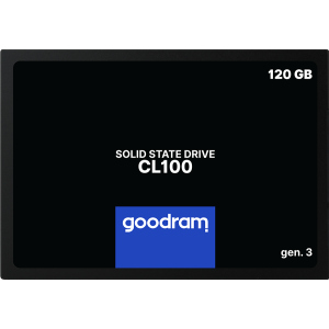 Goodram SSD CL100 Gen.3 120GB 2.5" SATA III 3D NAND TLC (SSDPR-CL100-120-G3) ТОП в Рівному