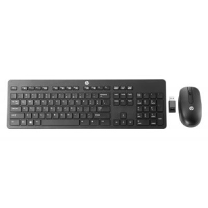 Комплект HP Slim Keyboard and Mouse Black (T6L04AA) краща модель в Рівному