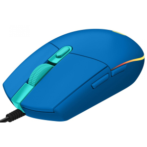 Мишка Logitech G102 Lightsync USB Blue (910-005801) краща модель в Рівному