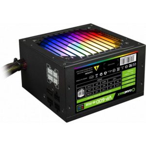 Блок живлення GAMEMAX 600W (VP-600-M-RGB) ТОП в Рівному