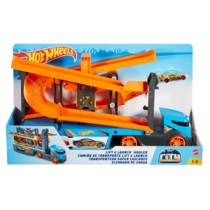 Грузовик-транспортер Hot Wheels Крутой спуск (GNM62) лучшая модель в Ровно