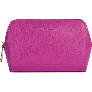 Косметичка шкіряна Furla Electra M Cosmetic Case EAW2LN1 Фіолетова (8050560824383) краща модель в Рівному