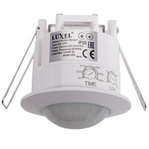 Датчик руху LUXEL 0.5W IP20 (MS-04W) краща модель в Рівному