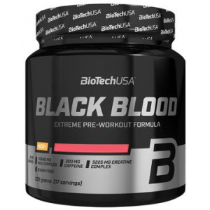 Передтренувальний комплекс BioTech Black Blood NOX+ 330 г Чорниця-лайм (5999076232376) ТОП в Рівному