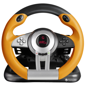 Дротове кермо SPEEDLINK Drift OZ Racing Wheel PC Black (SL-6695-BKOR-01) в Рівному