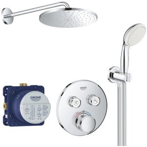 Душовий гарнітур GROHE Grohtherm SmartControl 26406SC1 (29119000+35600000+26557000+26406001) ТОП в Рівному