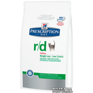 Сухой корм для кошек Hills Prescription Diet Feline r/d 5 кг (4318,08) (052742431802) лучшая модель в Ровно