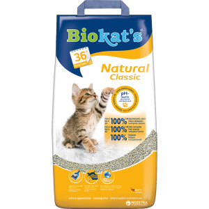 Наполнитель для кошачьего туалета Biokats Natural Бентонитовый комкующий 10 кг (10 л)(4002064614642/4002064617121) в Ровно