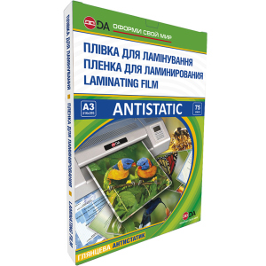 Плівка для ламінації DA глянець A3 303 х 426 мм 75 мкм (11201011306YA) ТОП в Рівному