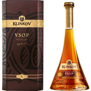 Бренди Klinkov VSOP 0.5 л в коробке 5 лет выдержки 40% (4820073560173) ТОП в Ровно