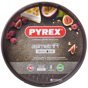 Форма для випікання пирогів зі знімним дном кругла Pyrex Asimetria 26 см (AS26BS0) рейтинг