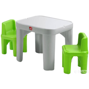 Дитячий стіл з 2 стільцями Step 2 Mighty My Size Table and Chairs (733538854493) ТОП в Рівному