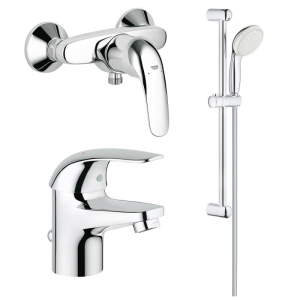 Набір змішувачів Grohe Euroeco 123232S ТОП в Рівному