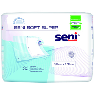 Пелюшки гігієнічні Seni Soft Super 90х170 30 шт (5900516691998) ТОП в Рівному