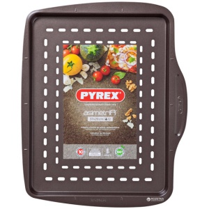 Форма прямоугольная для пиццы Pyrex Asimetria 37 х 28.5 см Прямоугольная Коричневая (AS37BZ0) в Ровно