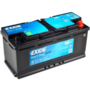 Автомобильный аккумулятор Exide AGM 6СТ-105 (EK1050) 105 Ач (-/+) Euro 950 А (EK1050) ТОП в Ровно