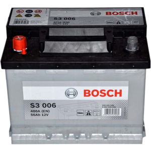 Автомобильный аккумулятор Bosch 6СТ-56 (S3006) 56 Ач (+/-) Euro 480 А (0 092 S30 060) ТОП в Ровно