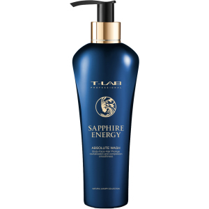 Шампунь T-LAB Professional Sapphire Energy Absolute Wash для анти-ейдж ефекту волосся та тіла 300 мл (5060466662568) в Рівному