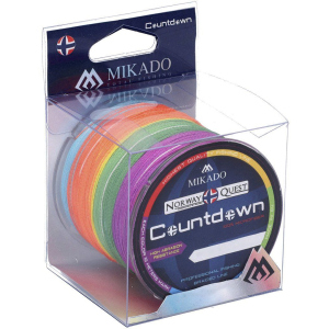 Шнур Mikado Norway Quest Countdown 300 м 0.40 мм 34.90 кг Multicolor (Z46M-040-300) краща модель в Рівному