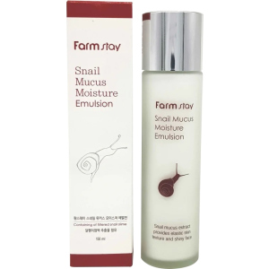 Зволожуюча емульсія для обличчя FarmStay Snail Mucus Moisture Emulsion 150 мл (8809426954520) в Рівному