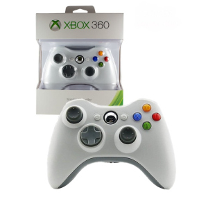 Беспроводной джойстик Xbox 360 Wireless Controller White лучшая модель в Ровно