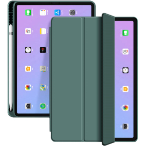 Обложка BeCover с креплением Apple Pencil для Apple iPad Air 10.9 2020 Dark Green (BC_705514) в Ровно