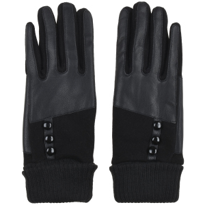 хорошая модель Женские сенсорные перчатки Sergio Torri 7-001/2 One Size Черные (2000000012698)