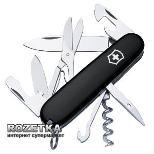 Швейцарський ніж Victorinox Climber Black (1.3703.3) краща модель в Рівному