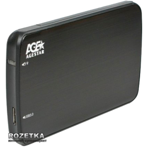 Внешний карман Agestar для HDD 2.5" USB3.0 (3UB 2A12 (Black)) рейтинг