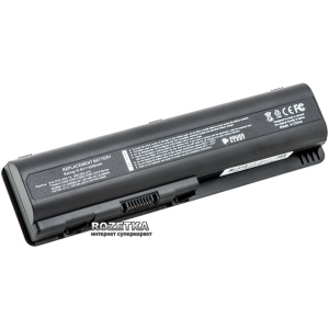 Аккумулятор PowerPlant для HP Pavilion DV4 Black (10.8V/5200mAh/6Cells) (NB00000025) в Ровно