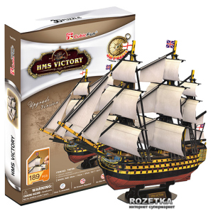 3D пазл CubicFun HMS Victory (T4019h) лучшая модель в Ровно