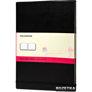 Записная книга Moleskine Folio 21 х 30 см 60 страниц без линовки Черная (9788862931946) в Ровно