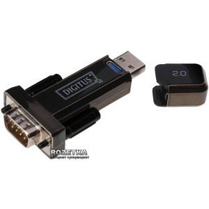 Перехідник Digitus USB to RS232 Black (DA-70156) в Рівному